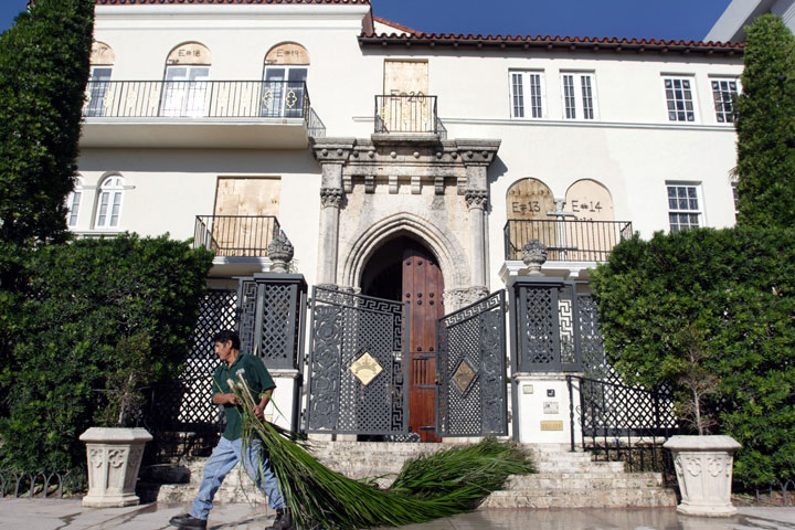 The former Versace mansion, pictured in 2005.