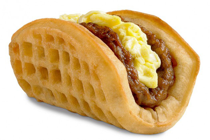 Taco Bell’s Waffle Taco.