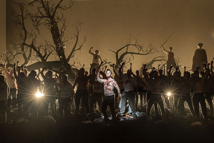 A scene from the Royal Opera production of 'Guillaume Tell.'.