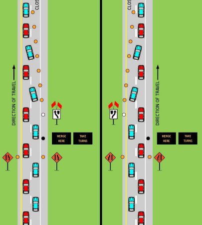 Winnipeg city councillors push for permanent zipper merge signage ...