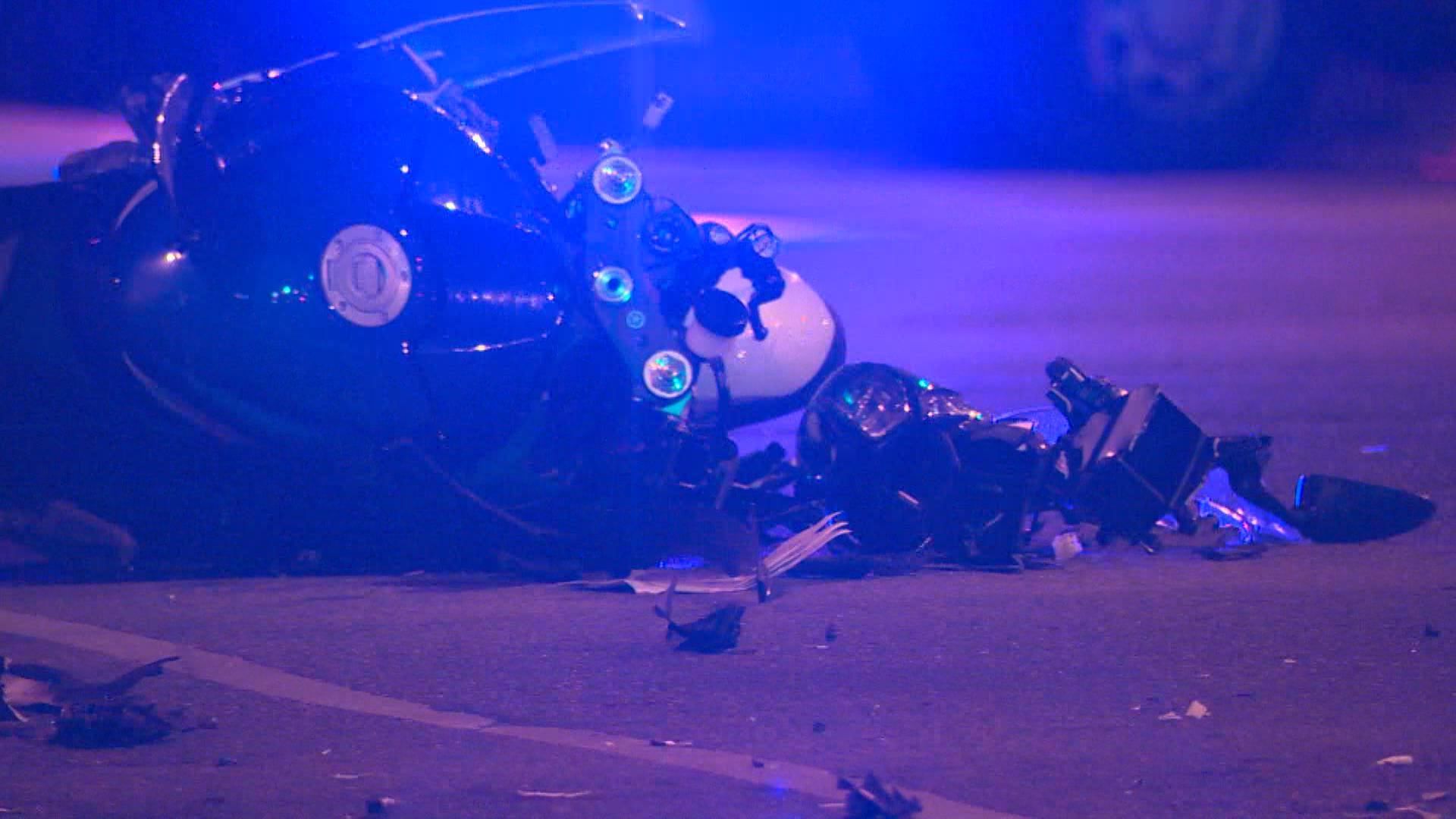 Motorcyclist in serious condition after hit-and-run crash - Edmonton ...