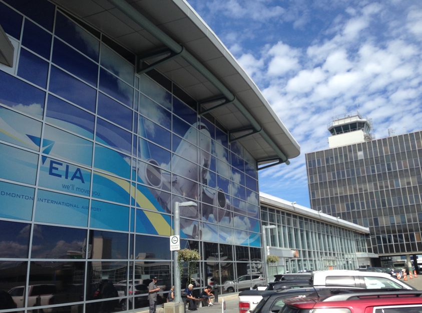 The Edmonton International Airport on July 27, 2015.