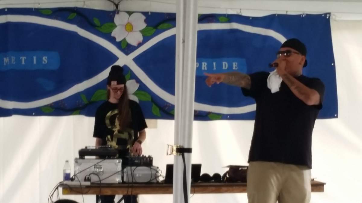 Drezus performs at K-Days in Edmonton on Friday, July  24, 2015.