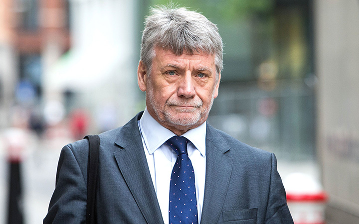 Neil Wallis, ex deputy editor of the News of the World, arrives at the Old Bailey
Phone hacking trial, Old Bailey, London, Britain on 17 Jun 2015.