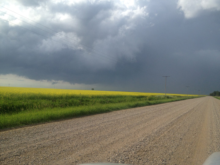 July 17: This Your Saskatchewan photo was taken by Dave Giles of a severe thunderstorm north of Dundurn.