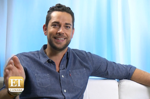 Zachary Levi sits down with ET Canada's Rick Campanelli at Comic-Con.