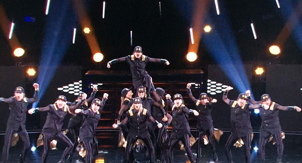 Quebec's DM Nation, pictured on the July 21, 2015 episode of 'America's Got Talent.'.