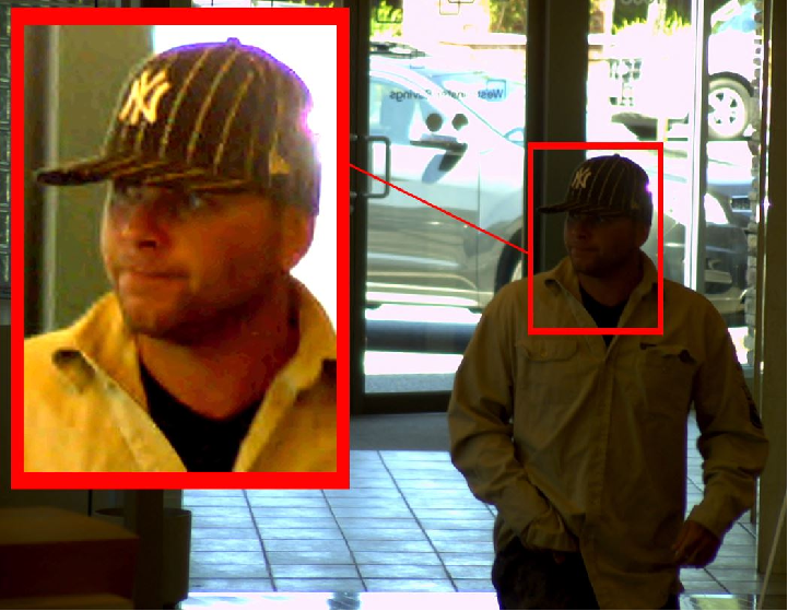 Surrey bank robber on July 13th, 2015 .