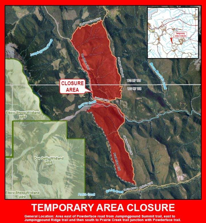 Bear closure map