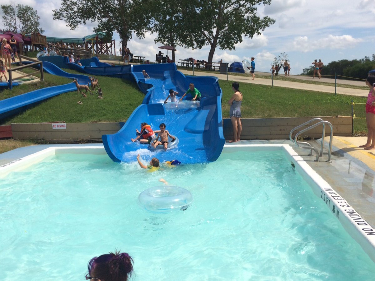 The water park will likely be a choice place to cool down as southern Manitoba deals with extreme heat Wednesday and Thursday.