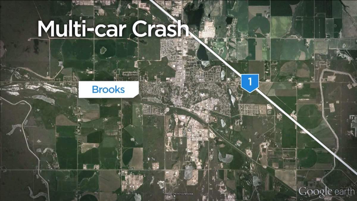 RCMP were called to Highway 1 for two separate crashes on Wednesday, July 22, 2015. 