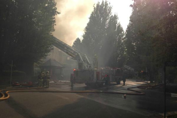 WATCH: Crews Battle Three-alarm Fire In Burnaby - BC | Globalnews.ca