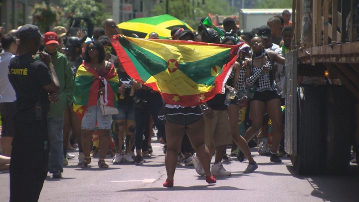 In this file photo, Montreal celebrates the Caribbean at the 40th annual Carifiesta parade, on July 4, 2015.