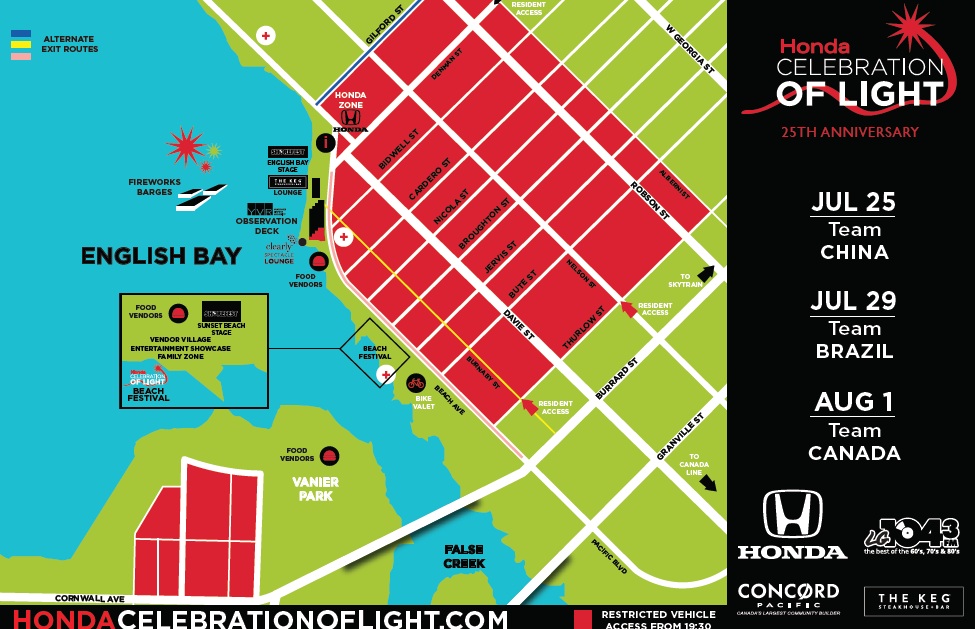 Vancouver police report few problems during 2015 Celebration of Light - image