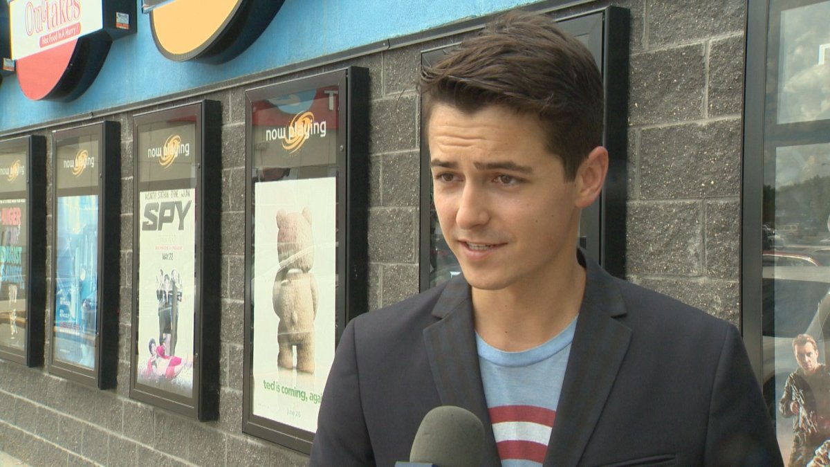 This Saskatoon resident is trying to become a Cineplex pre-show host.