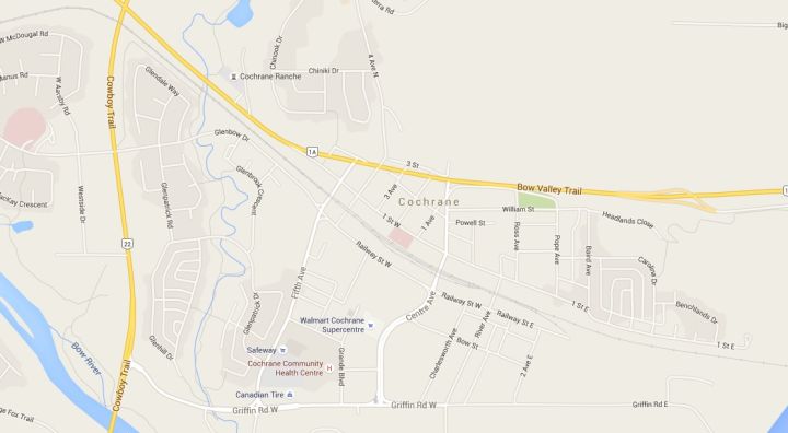 Cochrane train crossings