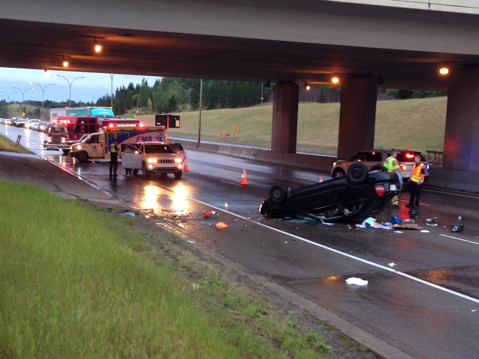 One Person Sent To Hospital In South Edmonton Crash - Edmonton ...