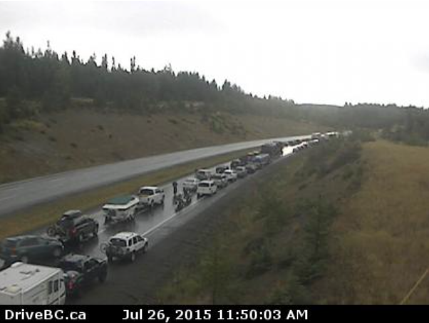 Coquihalla re-opens after multi-vehicle crash - image