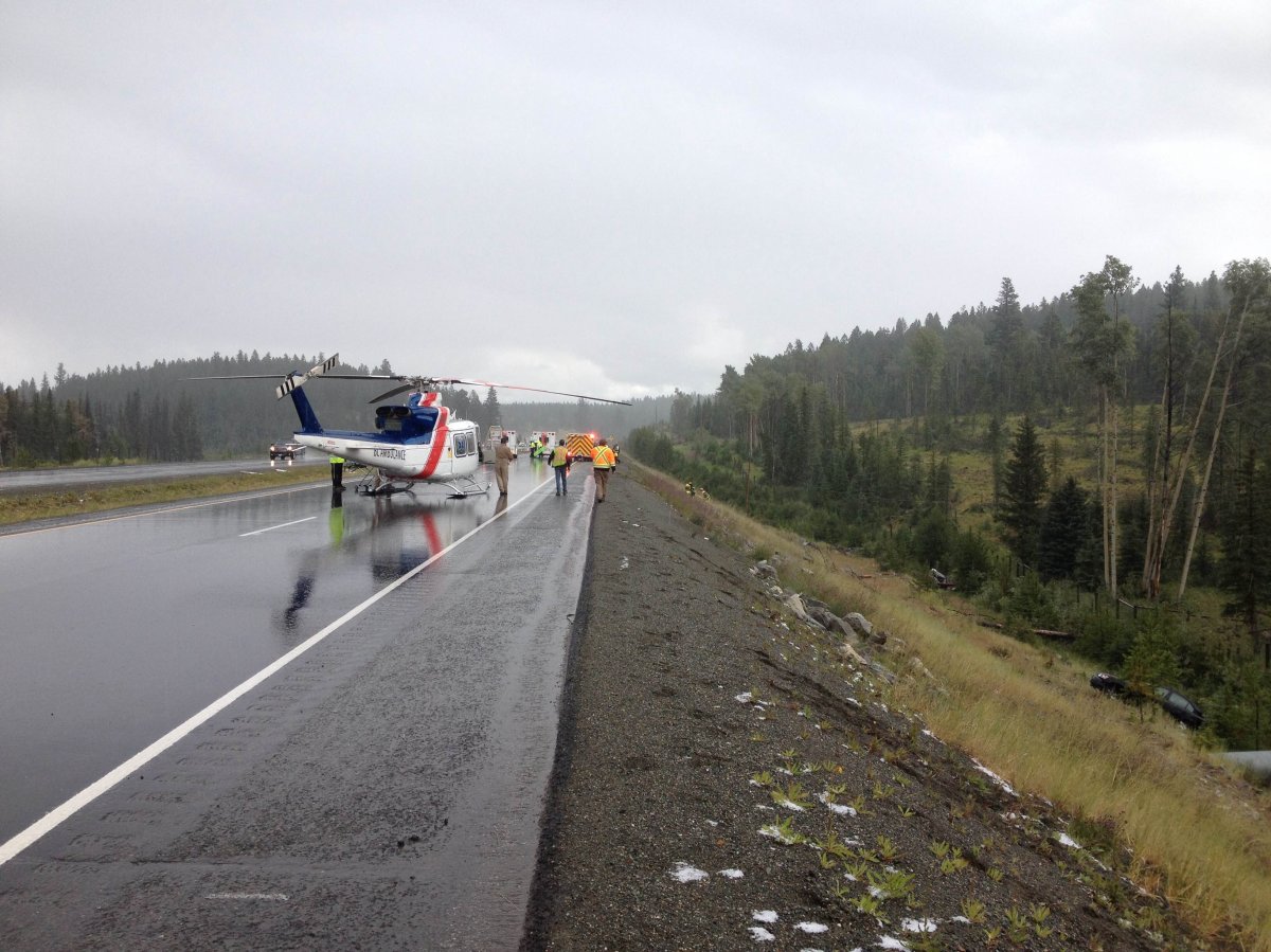 Major crash closes Coquihalla Highway northbound, south of Kamloops