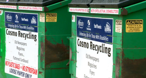 A high percentage of garbage is being dumped into recycling bins at Saskatoon condominiums and apartment buildings.