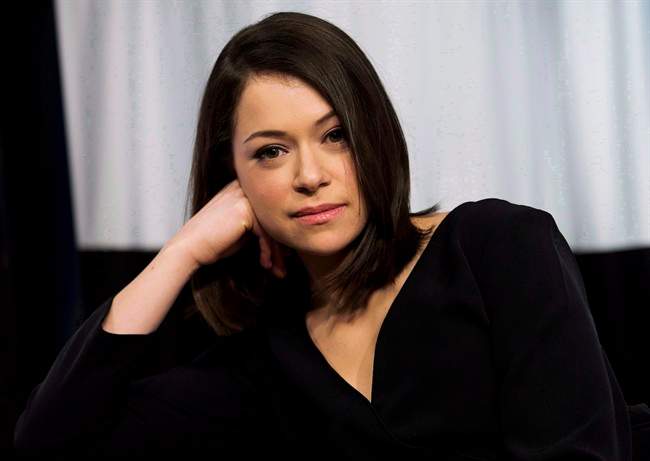 Actor Tatiana Maslany poses in Toronto on March 6, 2014. 