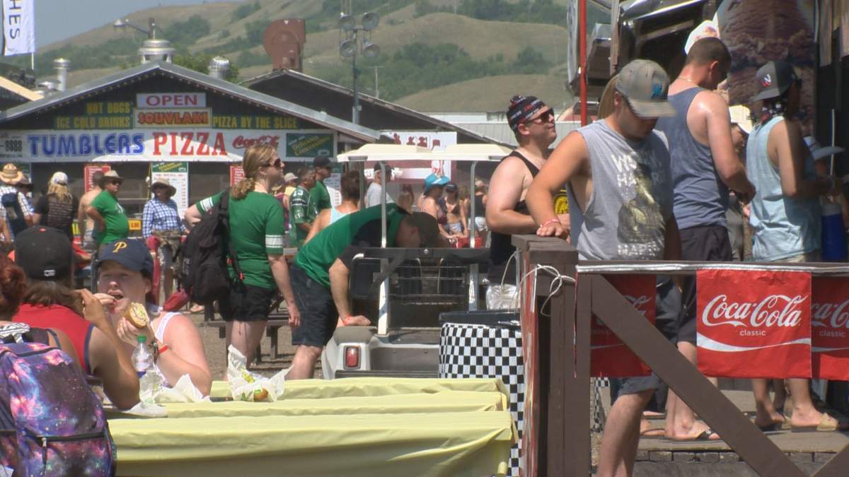 Two stepping to country music is a blast, but can be tough to do an empty stomach.