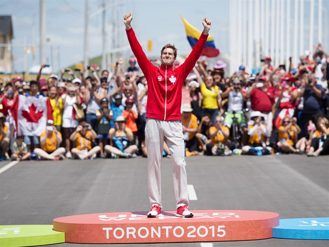 Canada's Houle wins gold in time trial