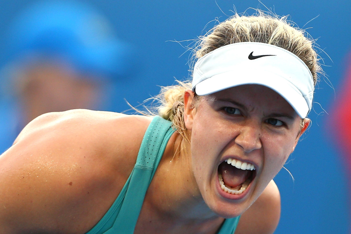 Eugenie Bouchard, pictured in January 2014.
