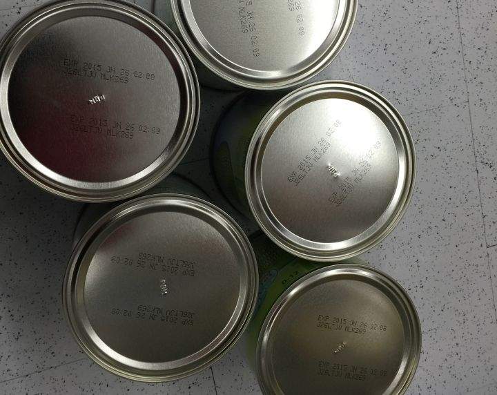 Expired baby formula