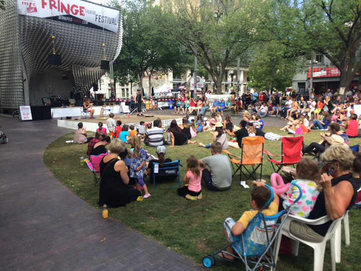 Winnipeg Fringe Theatre Festival Old Market Square