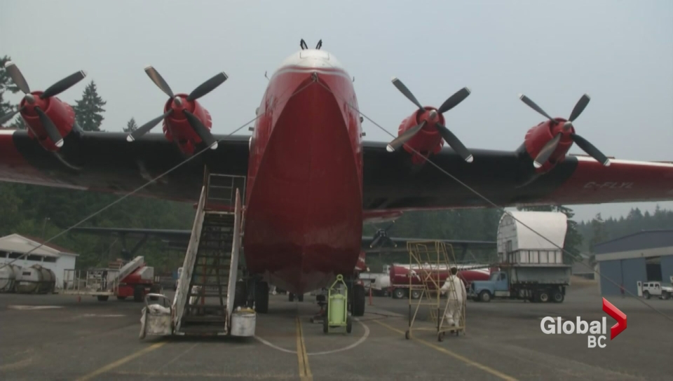 Martin Mars water bomber remains grounded for now - image