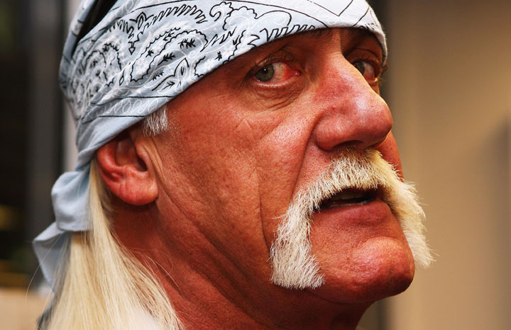 Trolling victim Hulk Hogan. 