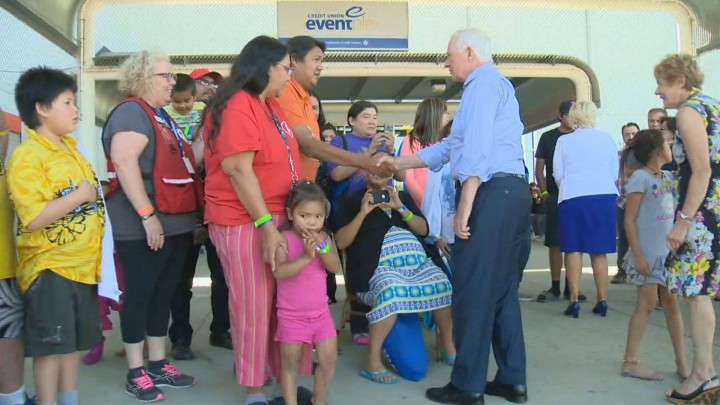 Canada’s Governor General arrived in Saskatchewan Wednesday to meet with those impacted from the raging wildfires.