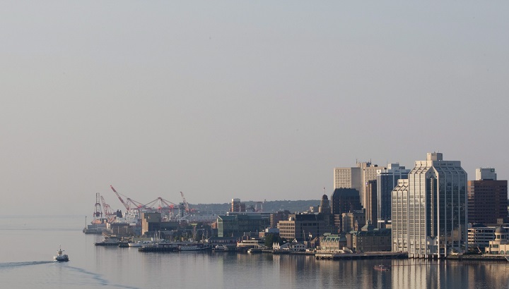 The Halifax skyline is seen from Dartmouth, N.S. Saturday August 15, 2009.