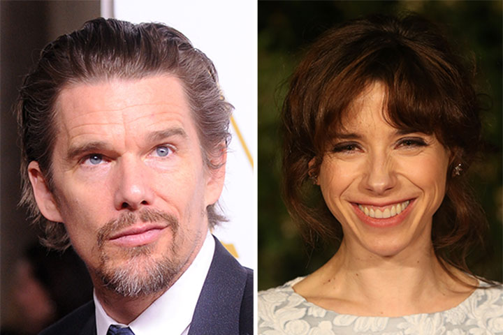 Ethan Hawke and Sally Hawkins, pictured in February 2014.