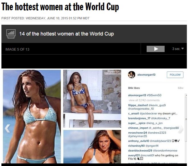 Sexism Kicks Off And Ends The Fifa Womens World Cup National