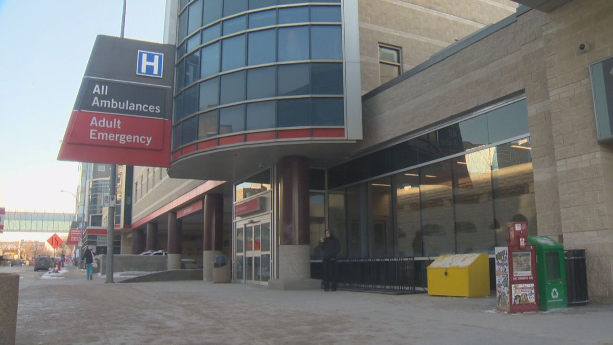 Health Sciences Centre in Winnipeg.