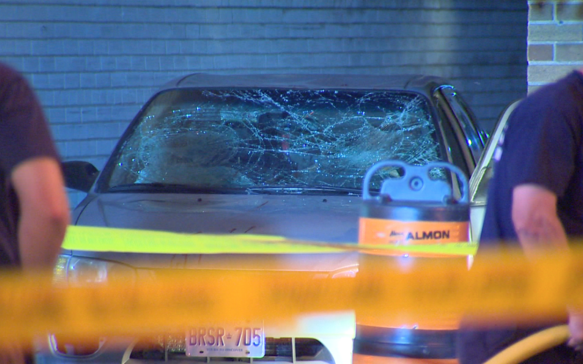 A male pedestrian was struck near Eglinton and Marlee on July 15, 2015.