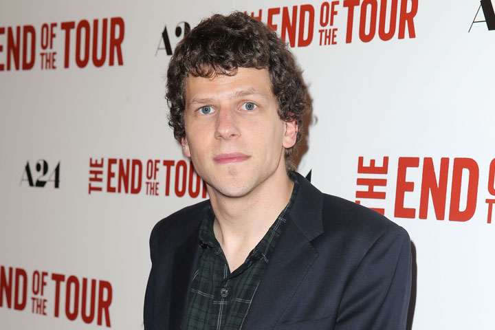 Jesse Eisenberg, pictured in July 2015.