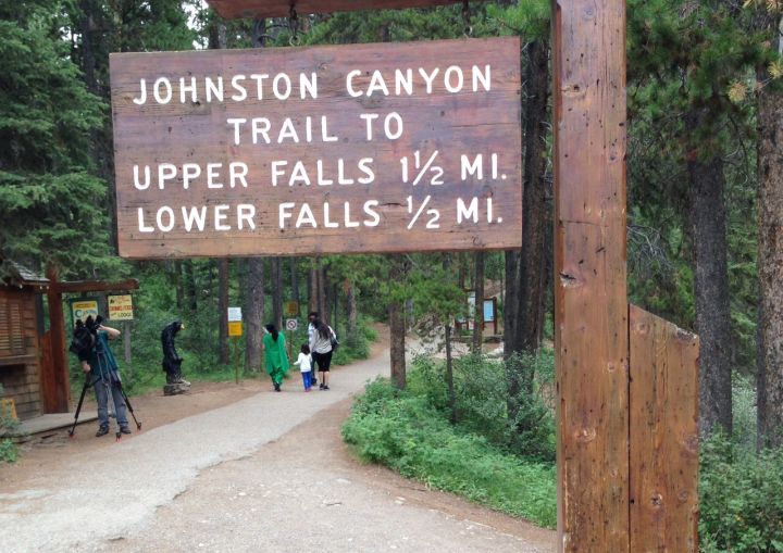 Johnston Canyon reopened