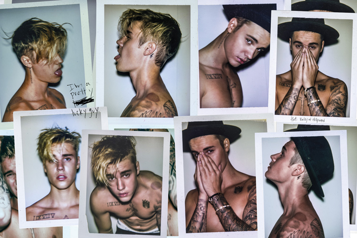 Justin Bieber, pictured in a series of photos for 'Interview' in June 2015.