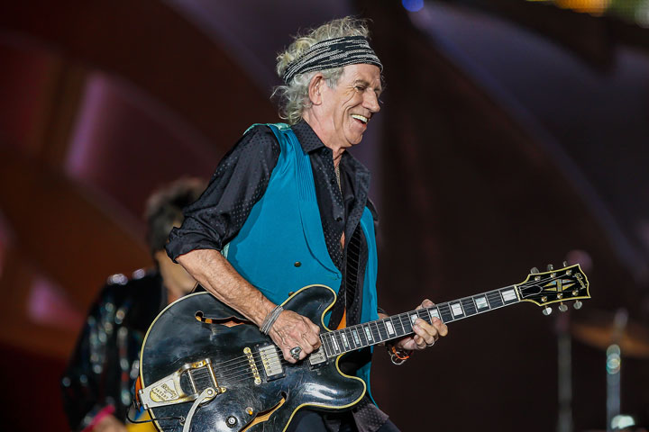 Keith Richards, pictured on July 4, 2015.