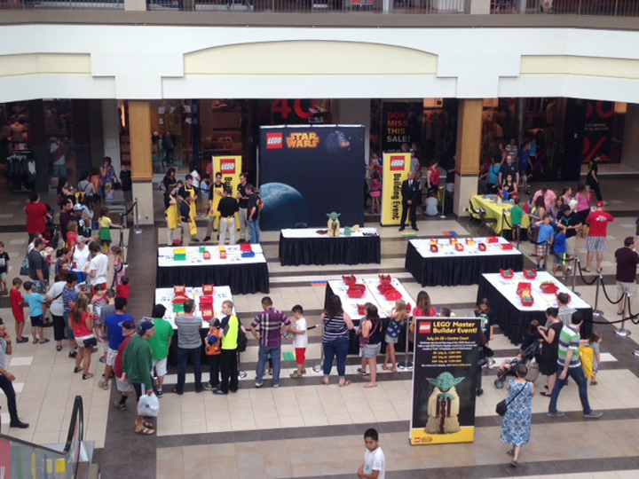 Lego store Winnipeg Polo Park opening
