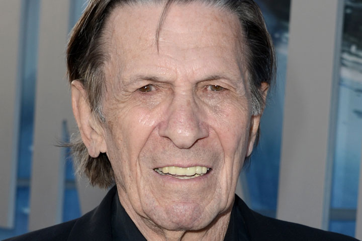 Leonard Nimoy, pictured in 2013.