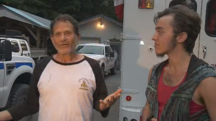 Two lost hikers were rescued by Coquitlam SAR on July 9, 2015.