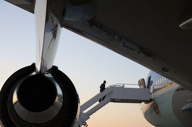 I Will Miss Air Force One Obama Returns To White House After Final Flight On Presidential Jet National Globalnews Ca