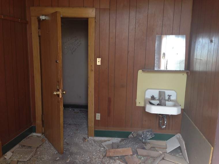 The rooms at the Merchants Hotel used to rent for about $200 a month. The space will be renovated and redone into offices and affordable housing units