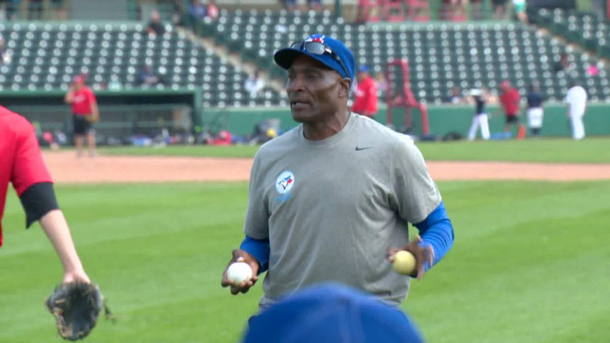 Former Blue Jay Lloyd Moseby.