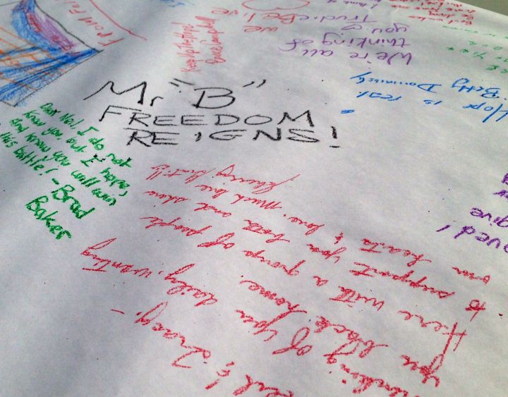 Neil Bantleman rally