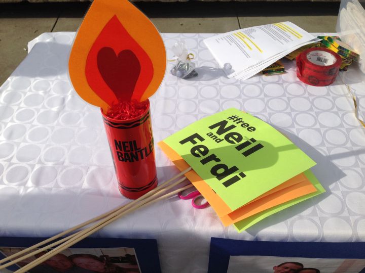 Neil Bantleman rally